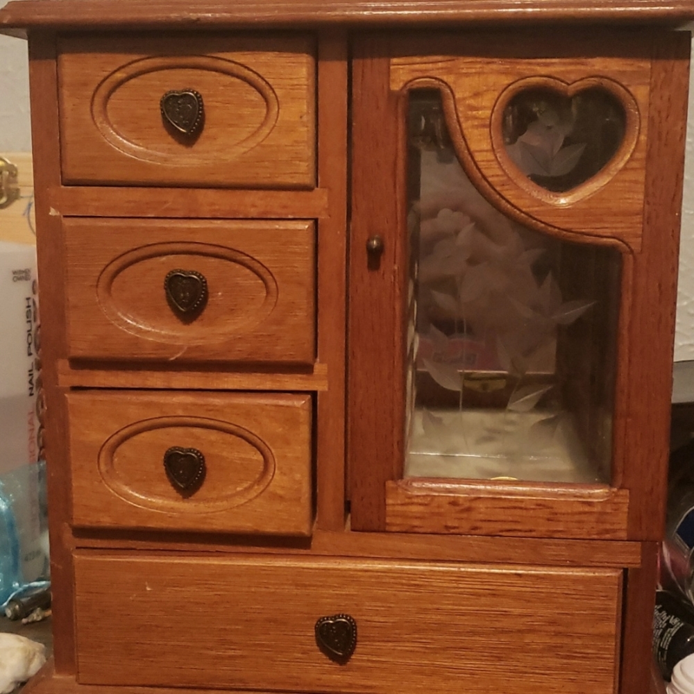 Vintage 1990 jewelry box